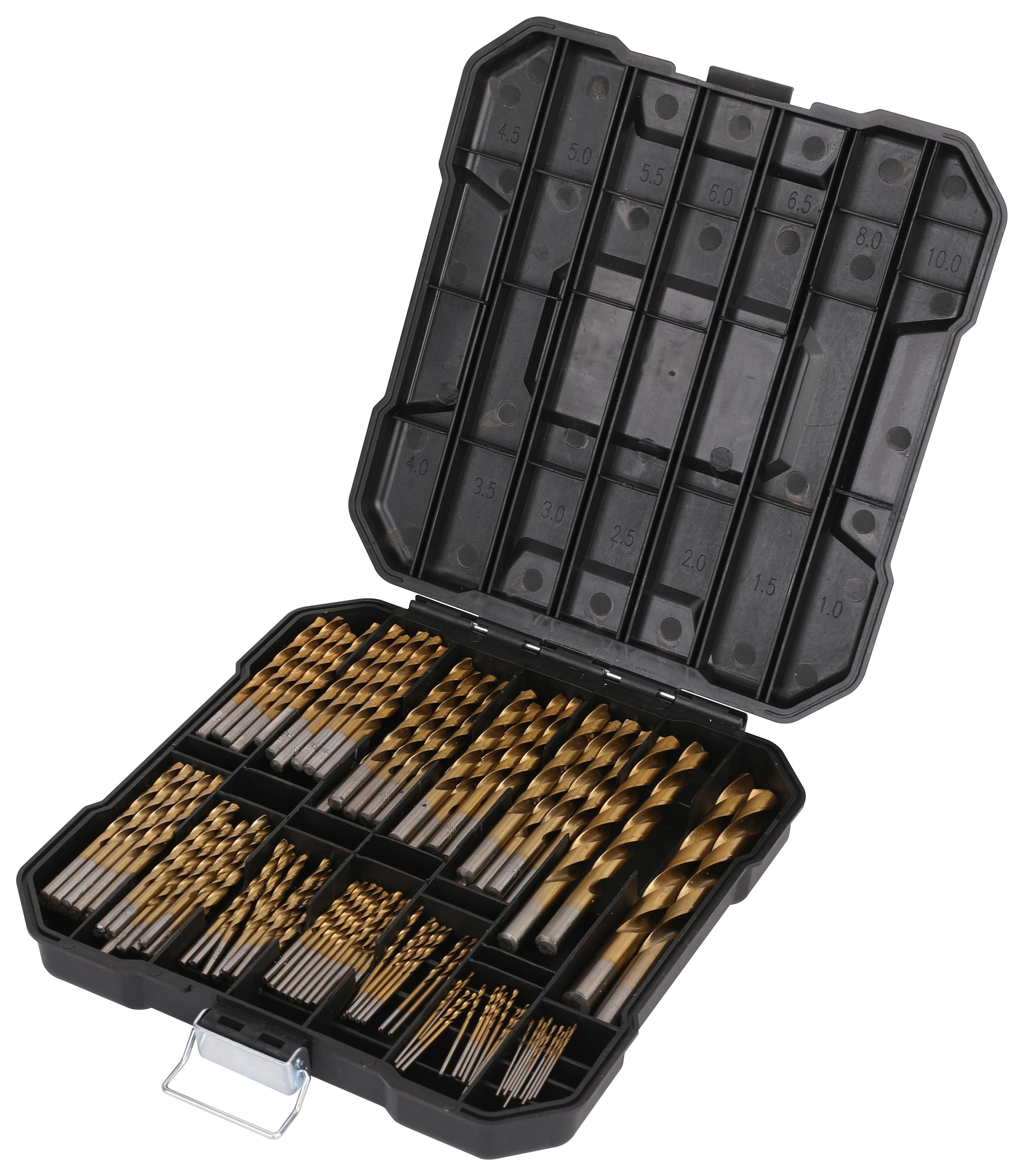 Wickes HSS Twist Drill Bit Set - 1.5 - 10mm Pack of 100