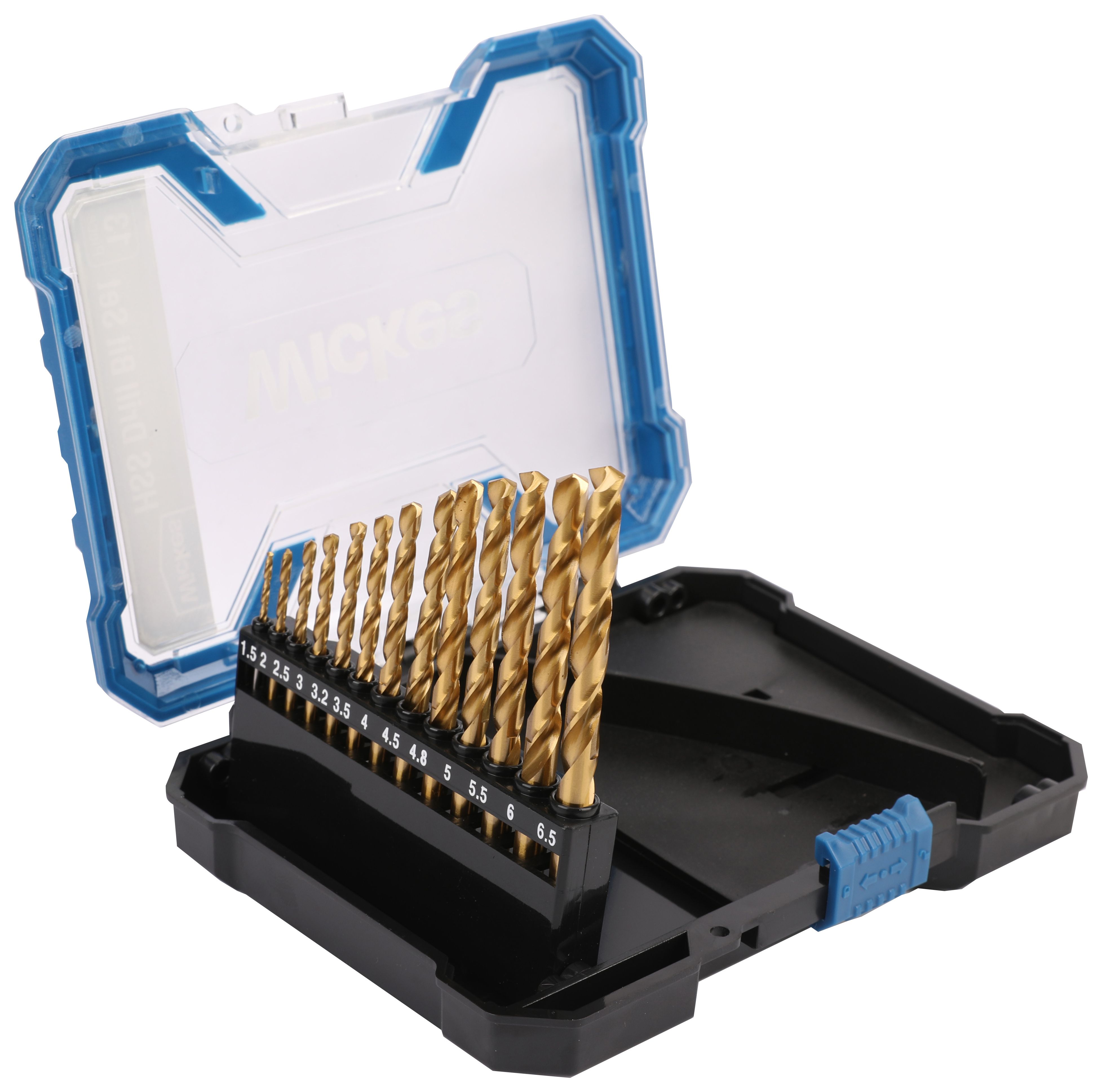 Wickes HSS Drill Bit Set - 1.5-6.5mm - Pack of 13