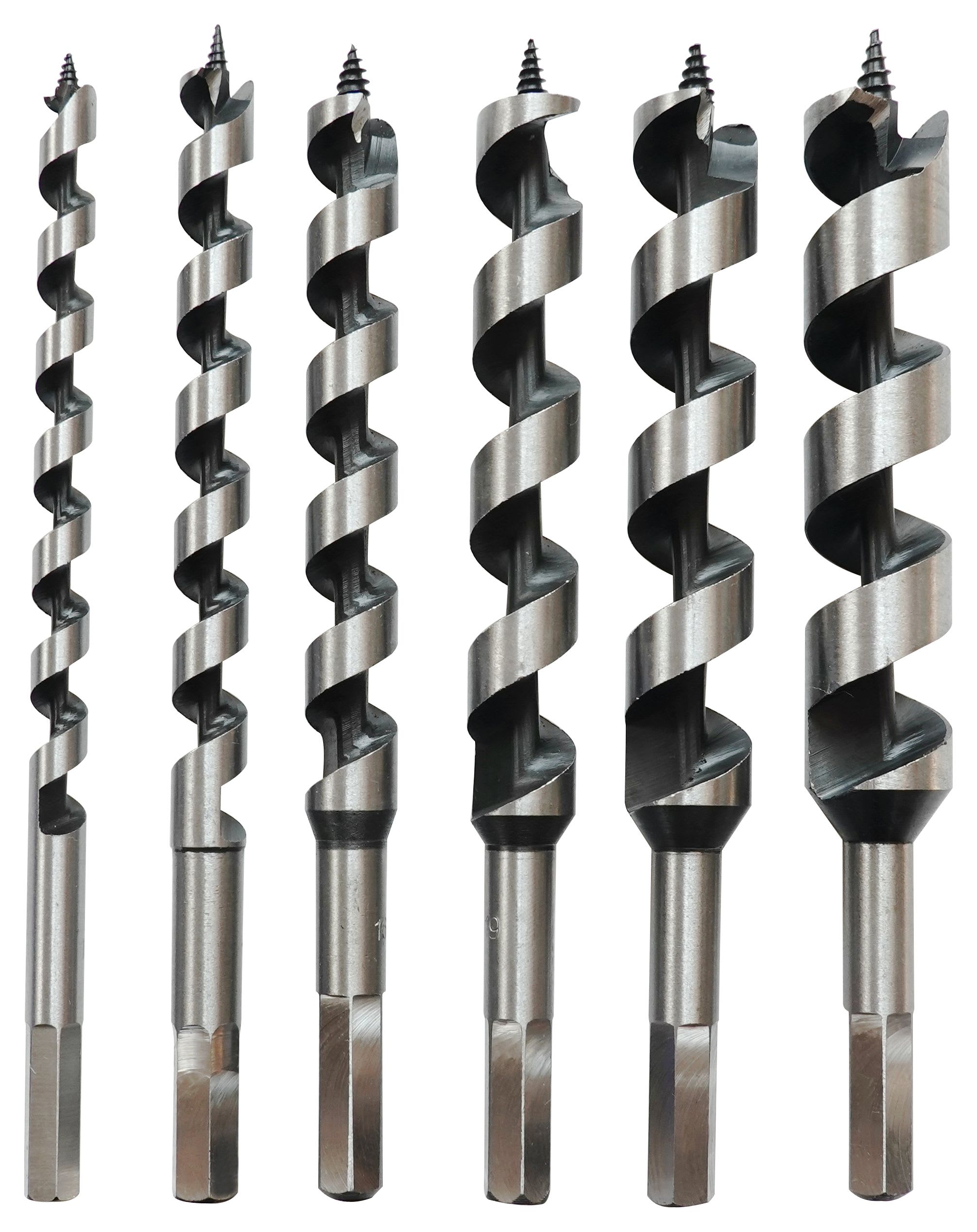 Wickes 6 Piece Auger Bit Set 10mm 25mm Wickes.co.uk