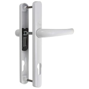 Yale Superior Long Backplate Door Handle - White