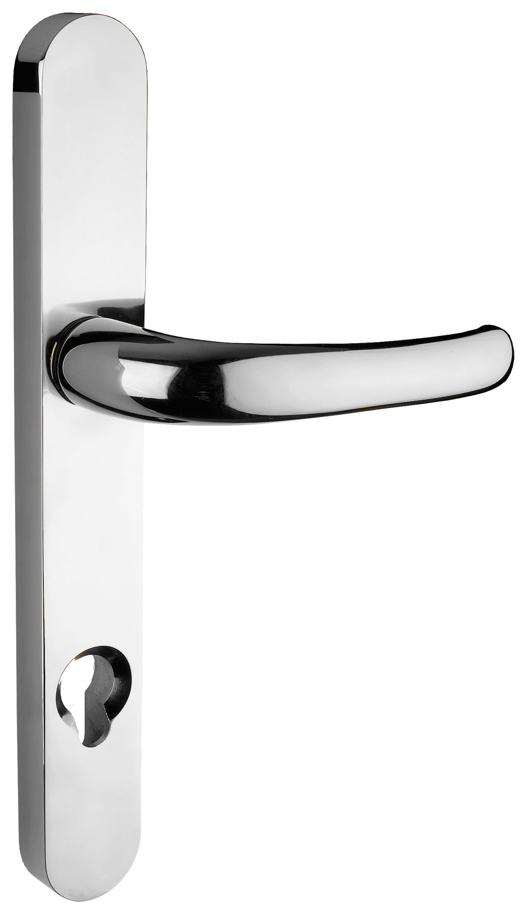 Image of Yale MK3 Security Door Handle - Polished Chrome