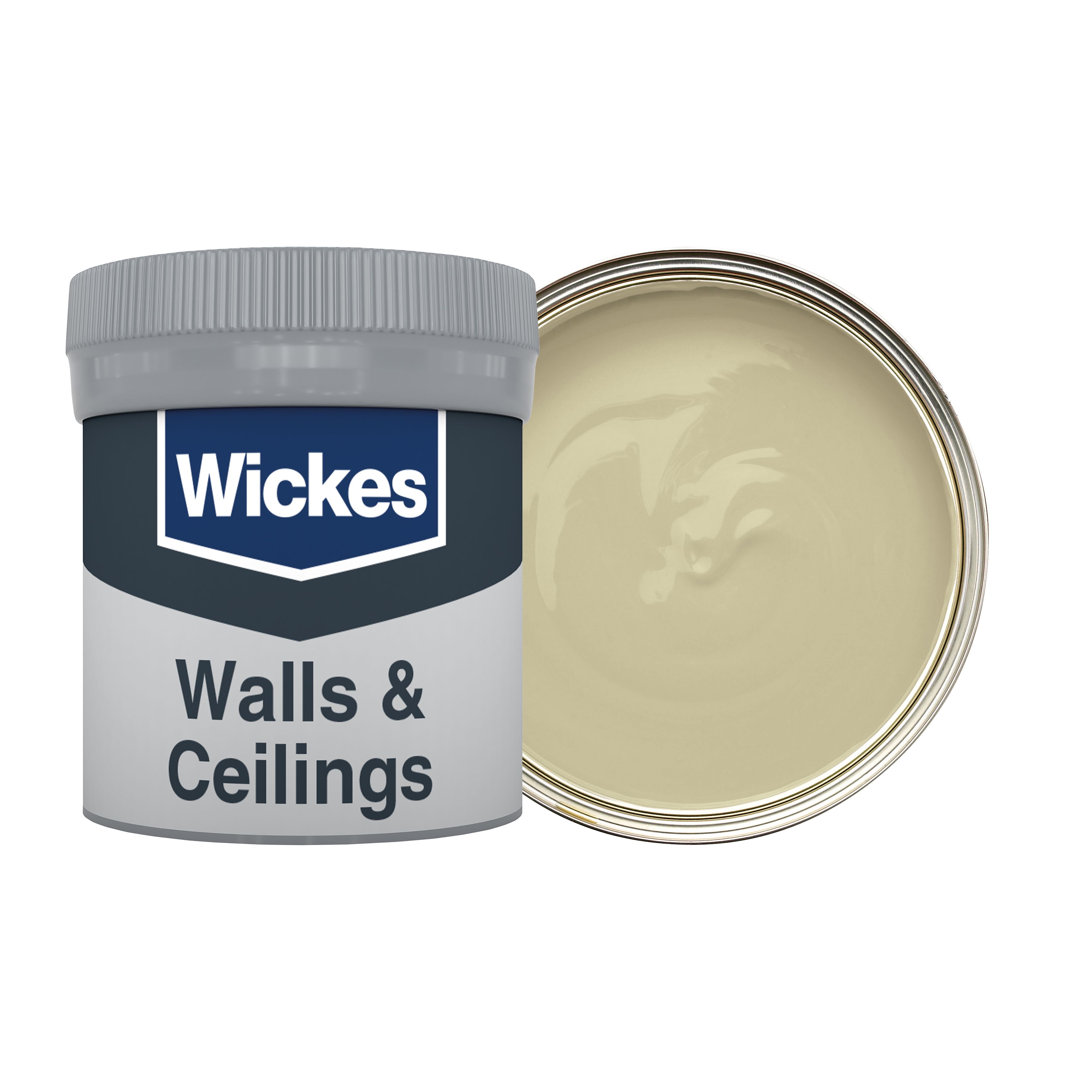 Wickes Vinyl Matt Emulsion Paint Tester Pot - Fawn Green No.801 - 50ml