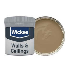 Wickes Vinyl Matt Emulsion Paint Tester Pot - Hazel No.821 - 50ml