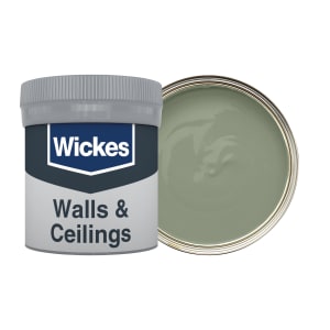 Wickes Pastel Olive - No. 816 Vinyl Matt Emulsion Paint Tester Pot - 50ml
