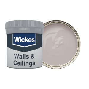 Wickes Vinyl Matt Emulsion Paint Tester Pot - Soft Grey No.206 - 50ml