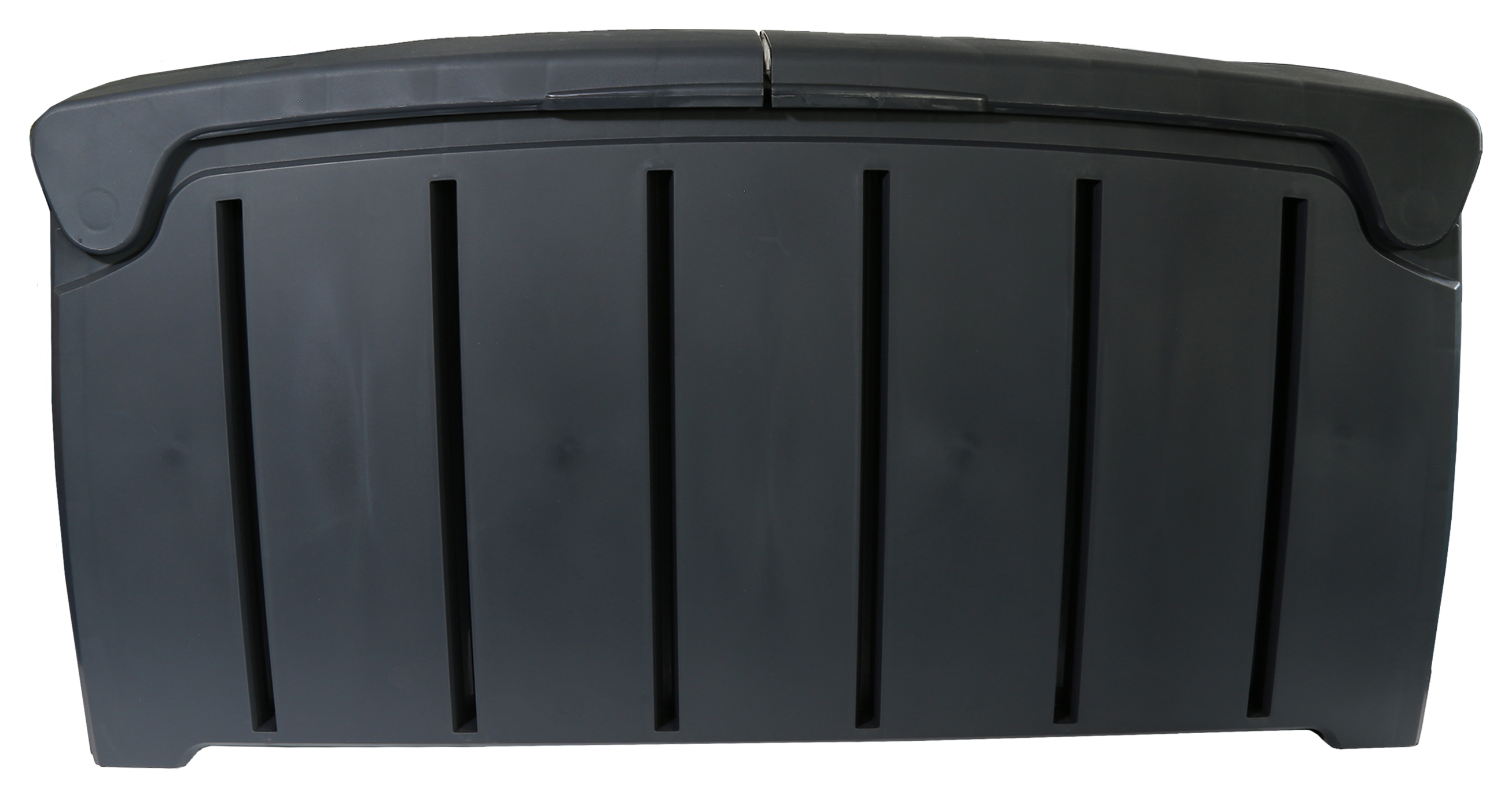 Image of Charles Bentley 322L Ward Outdoor Plastic Storage Box - Black