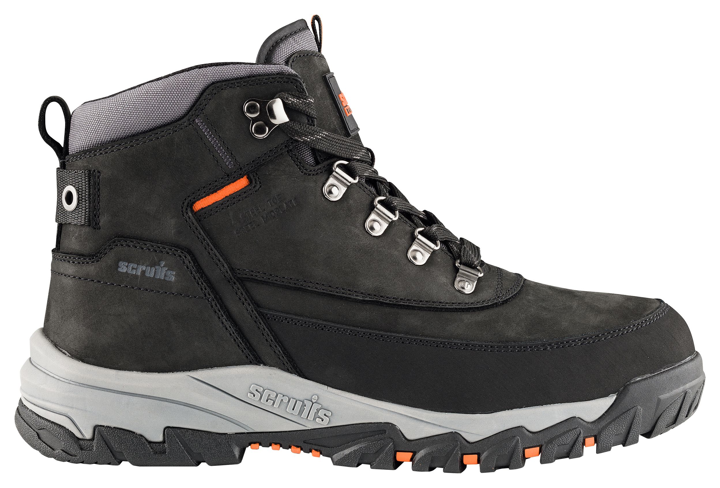 Image of Scruffs Scarfell Safety Boots - Black Size 8