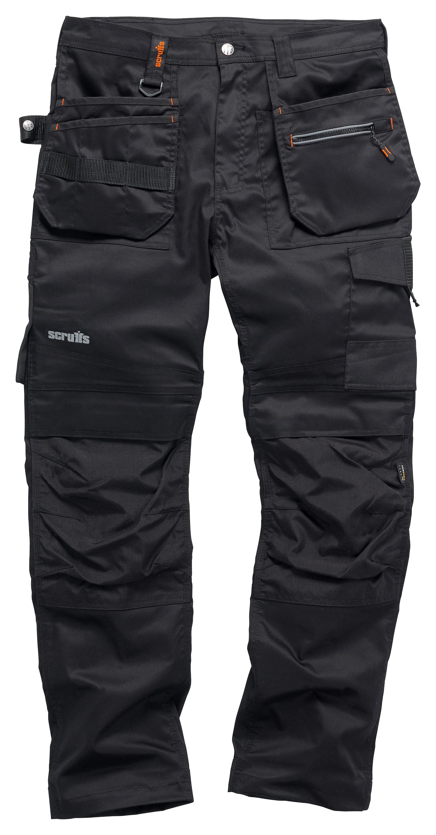 Image of Scruffs Tradeflex Work Trousers Black - 32W 32L