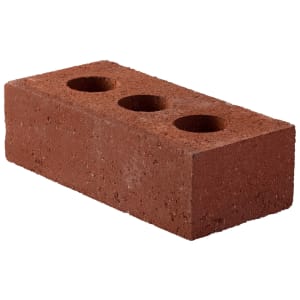 Marshalls Red Perforated Engineering Brick - 215 x 100 x 65mm