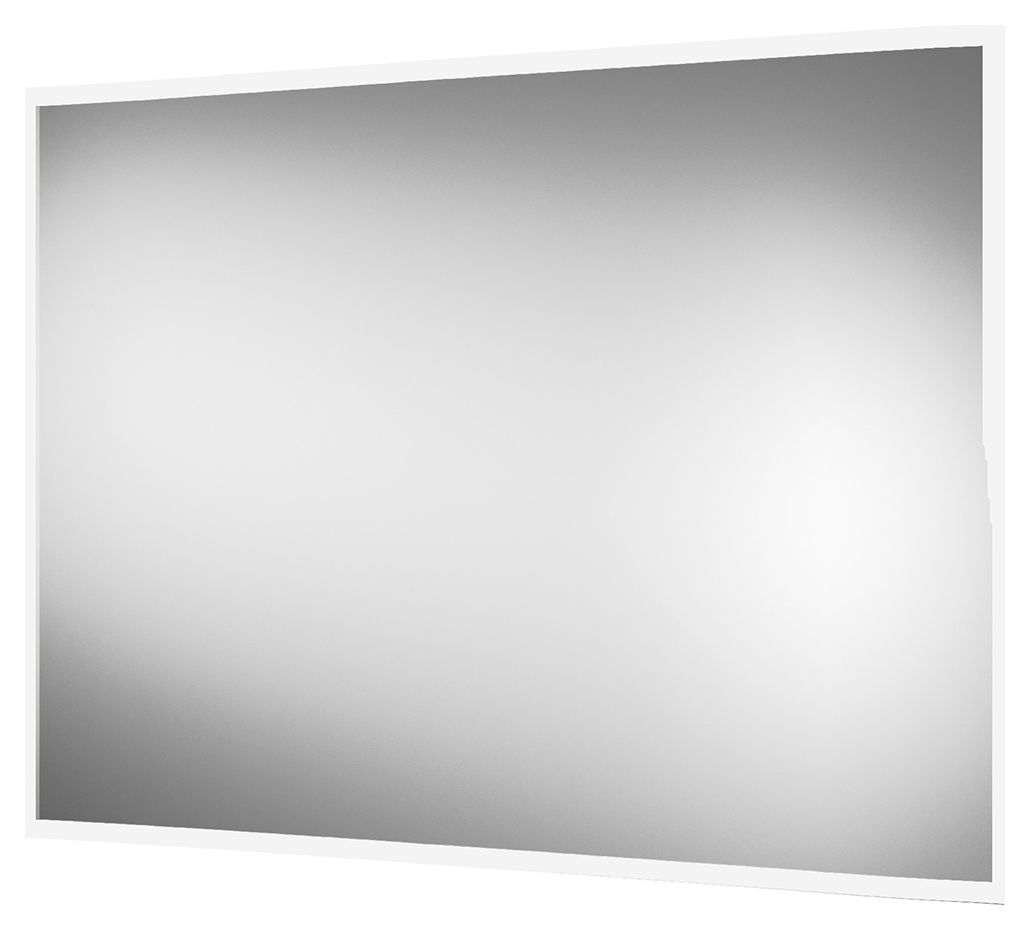 Image of Brisbane Colour Changing Matt Black LED Mirror - 700 x 500mm