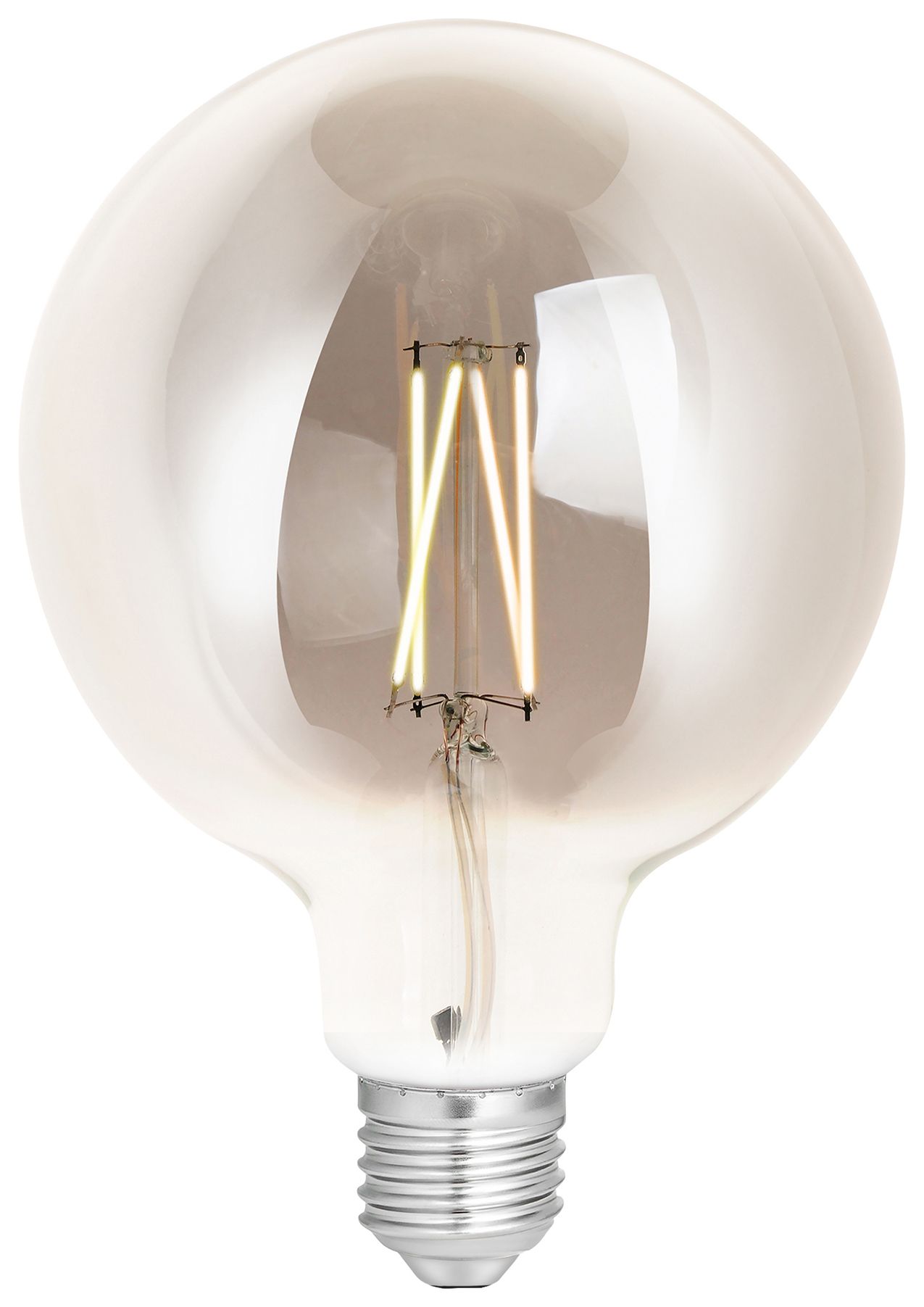 Image of 4lite WiZ Connected SMART Wi-Fi Filament Globe (ES) Light Bulb - Smoky