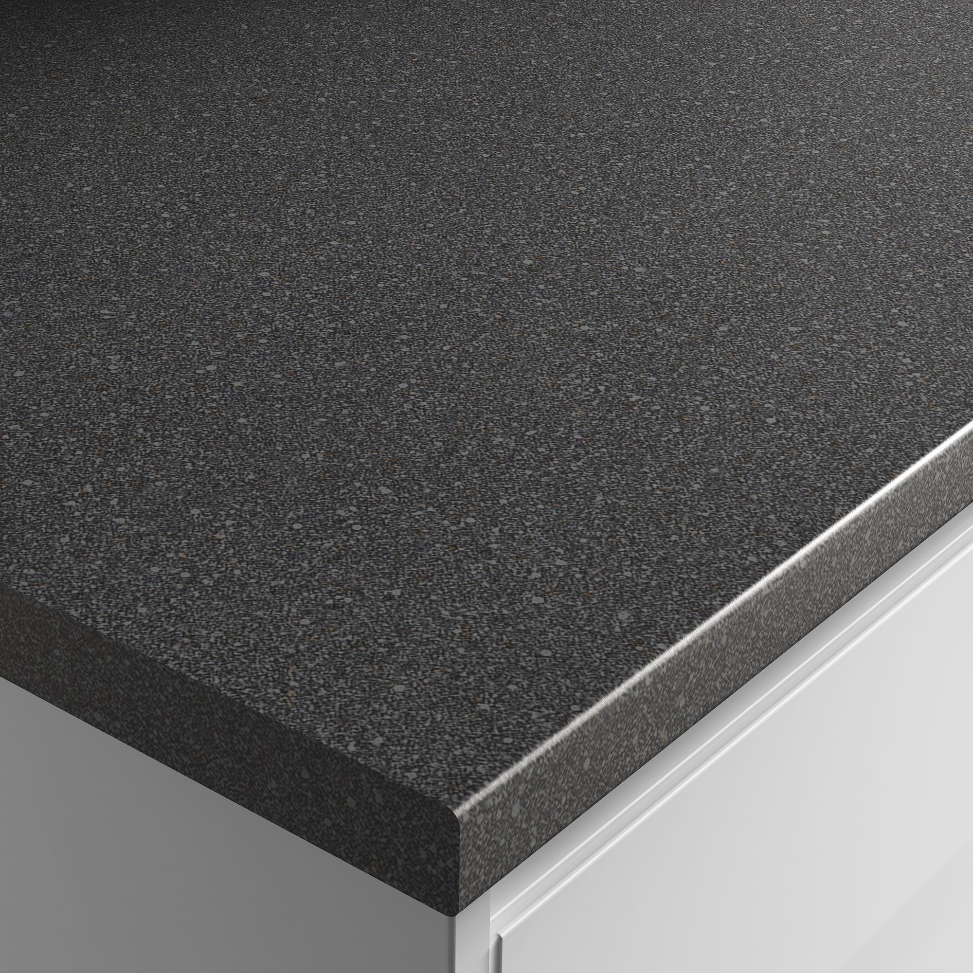 Image of Noir Granite Laminate Worktop - 600mm x 38mm x 3m