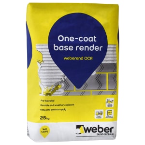 Weber One Coat Base Render - 25kg