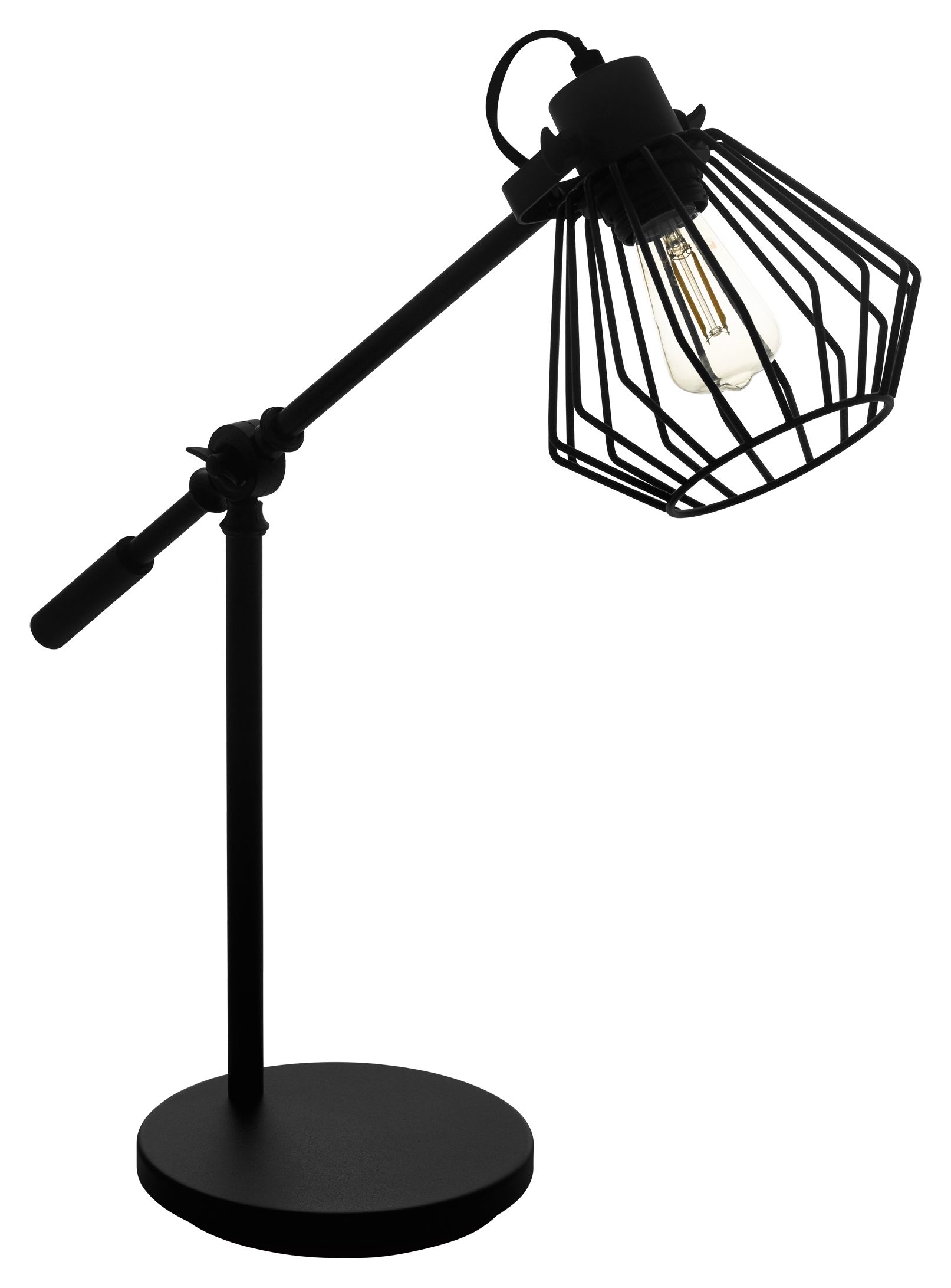 Image of Eglo Tabillano 1 Table Lamp - Black