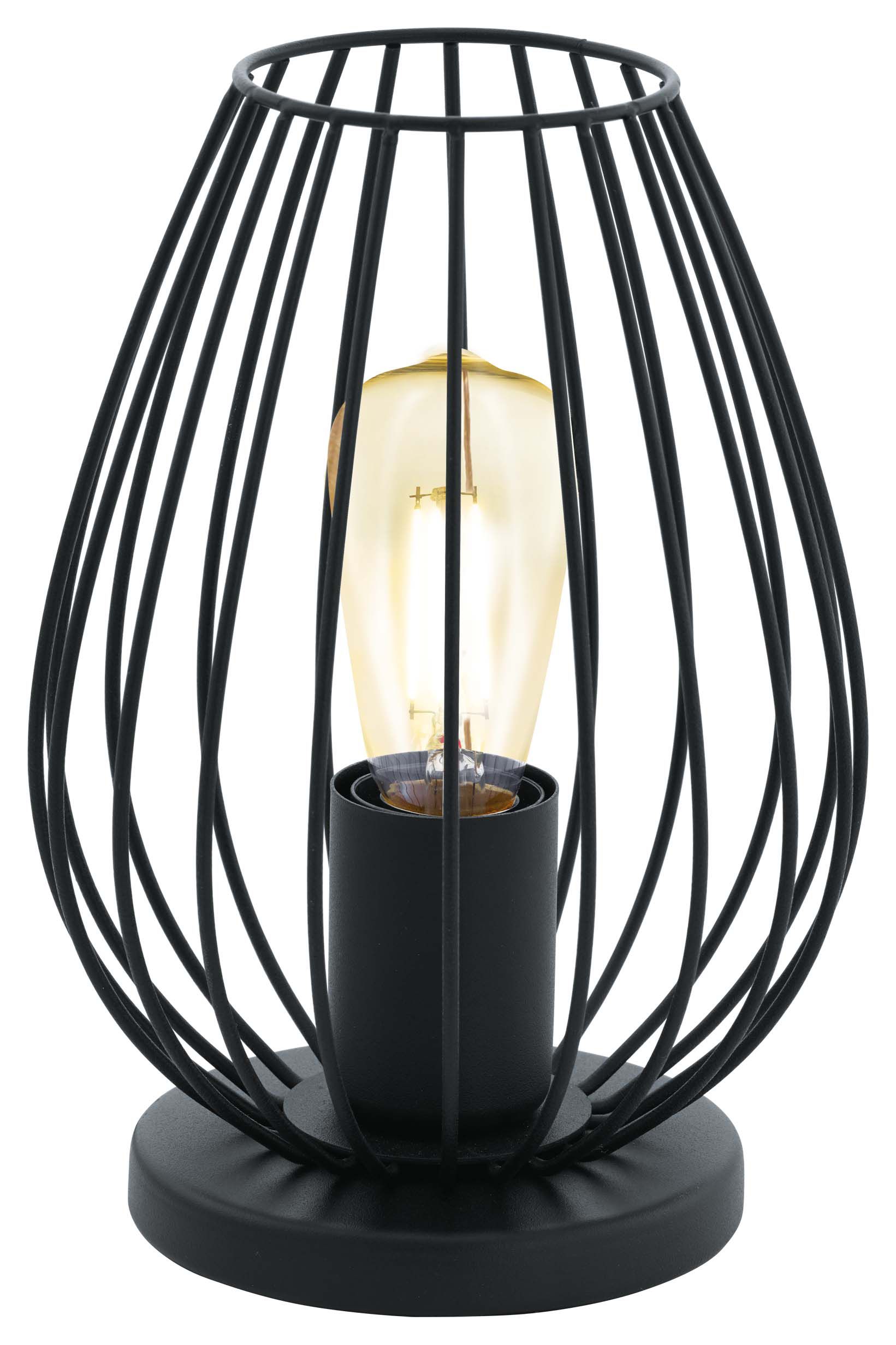 Image of Eglo Newtown Table Lamp - Black