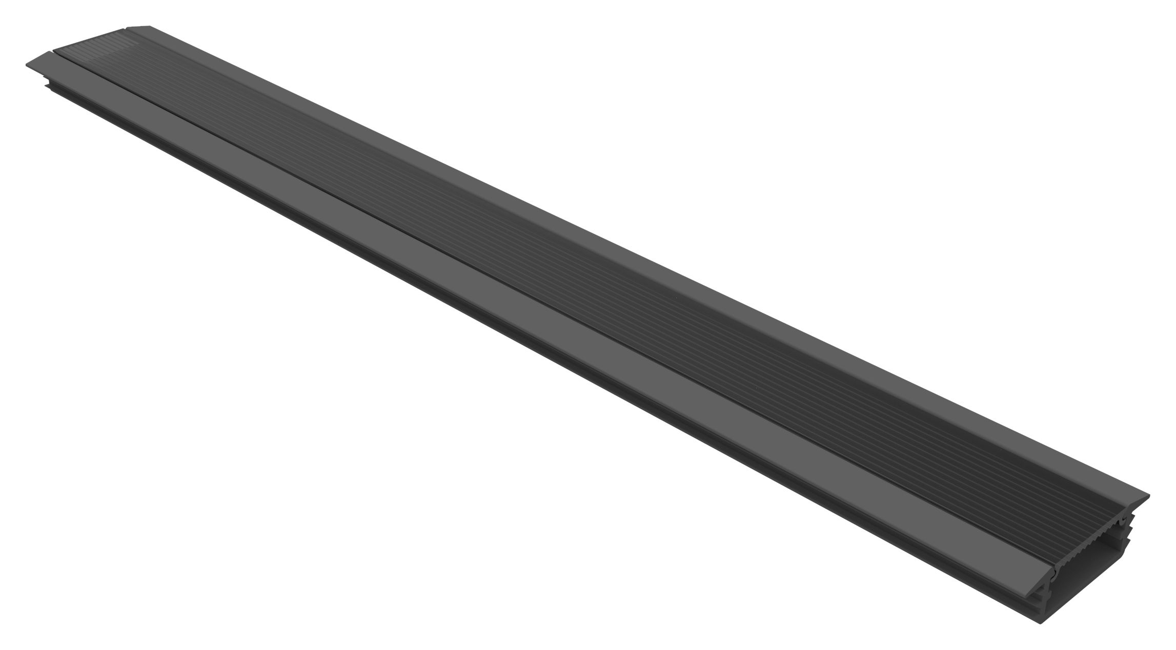 Sensio Mackay Black Recessed Profile for Flexible Strip Lighting - 1000mm