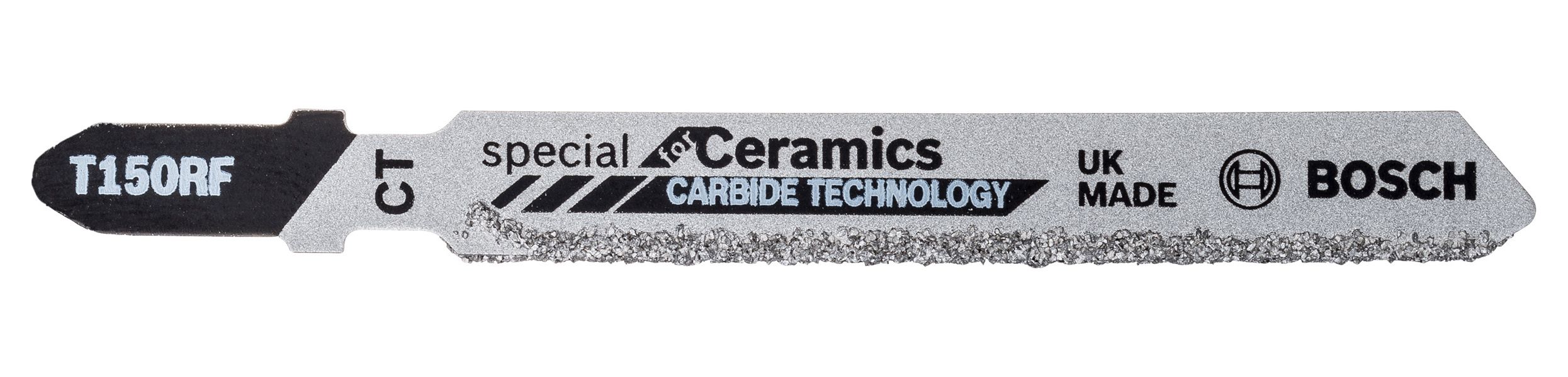 Image of Bosch 2608633105 T150 RF T-Shank Jigsaw Blades for Ceramics - Pack of 3