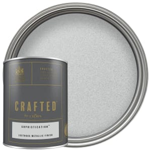 CRAFTED by Crown Emulsion Interior Paint - Metallic Sophistication - 1.25L