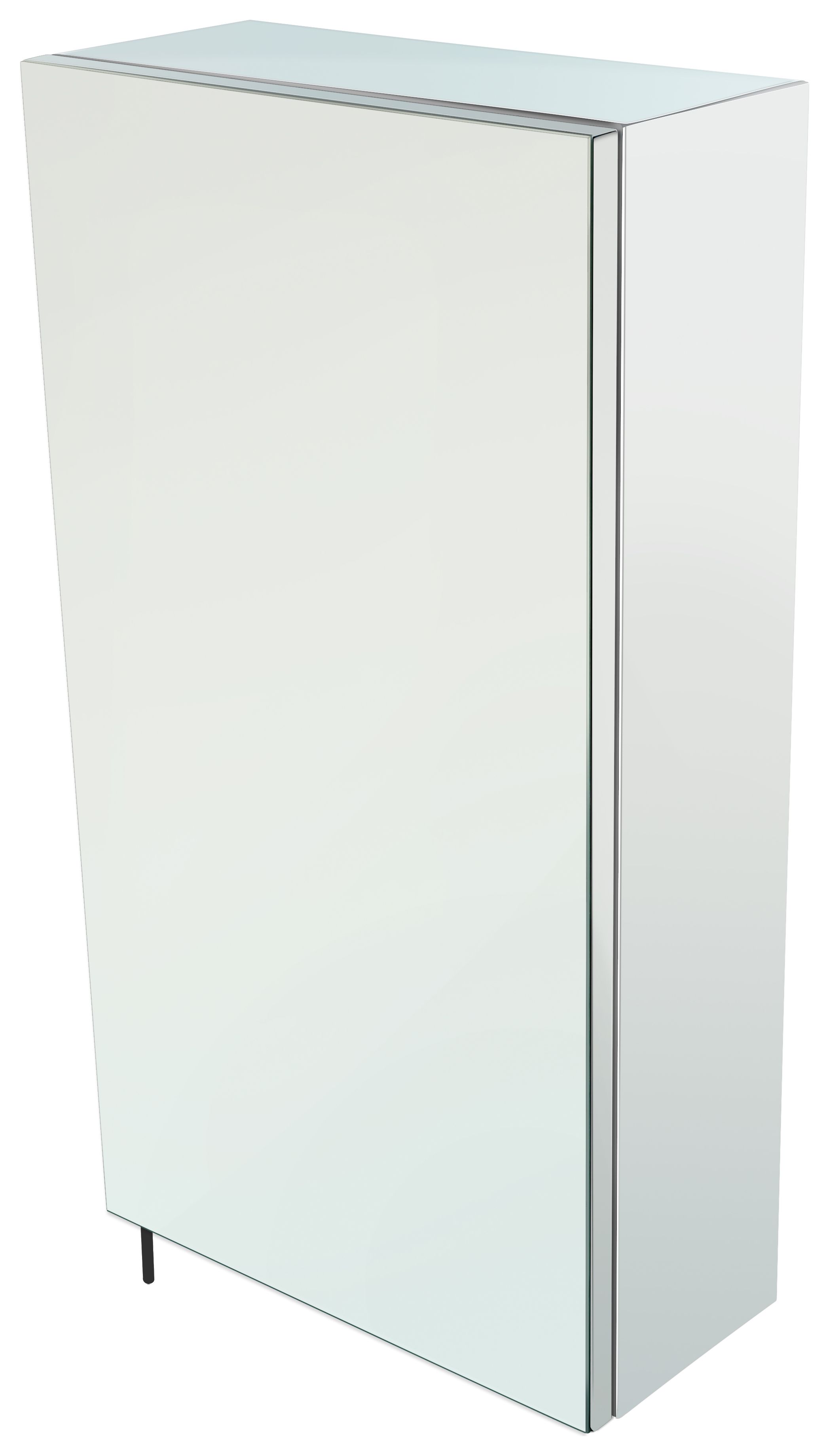 Image of Wickes Stainless Steel Single Bathroom Cabinet - 550 x 300mm