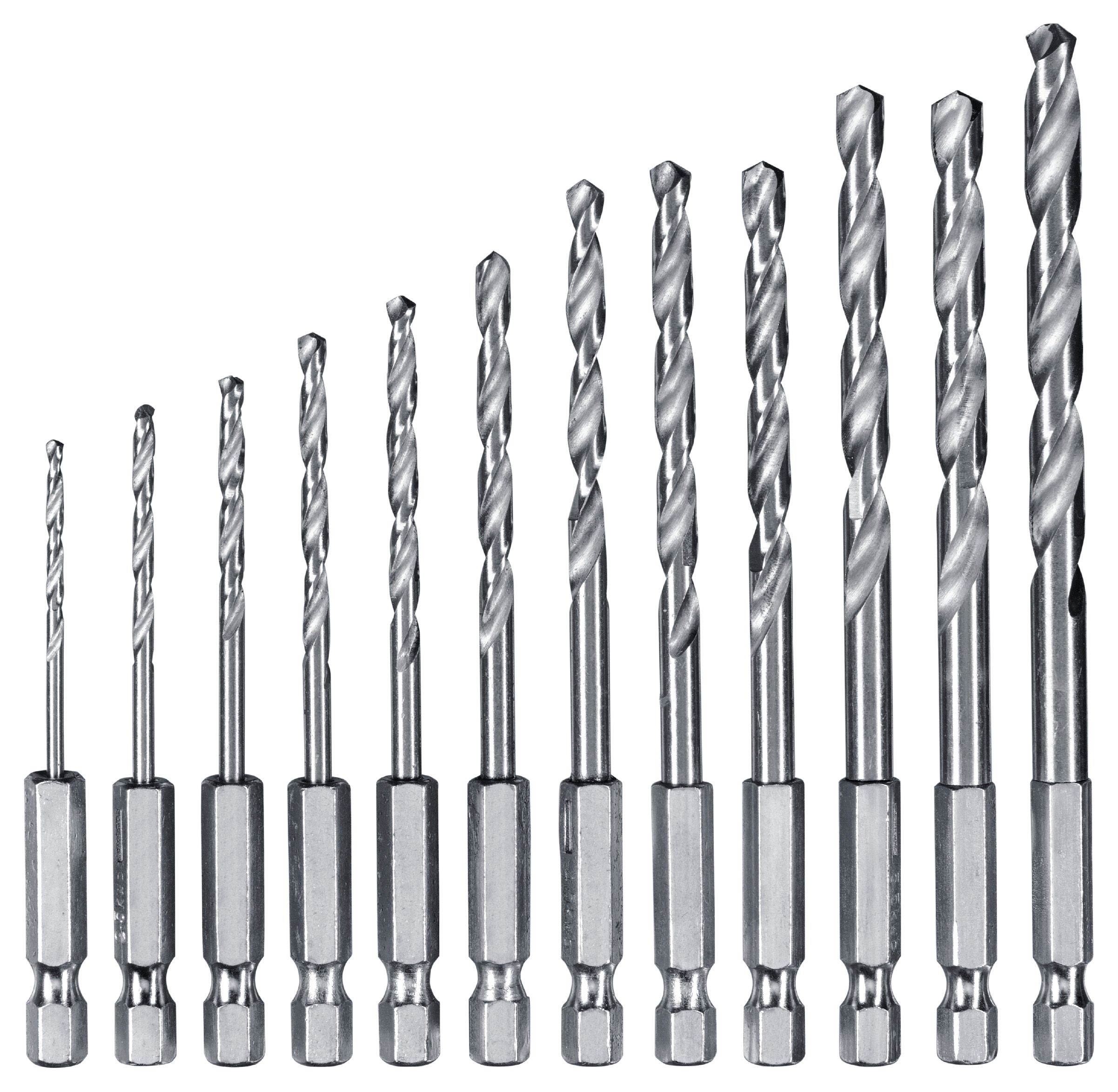 Image of Einhell kwb 12 Piece HSS Metal Drill Bit Set