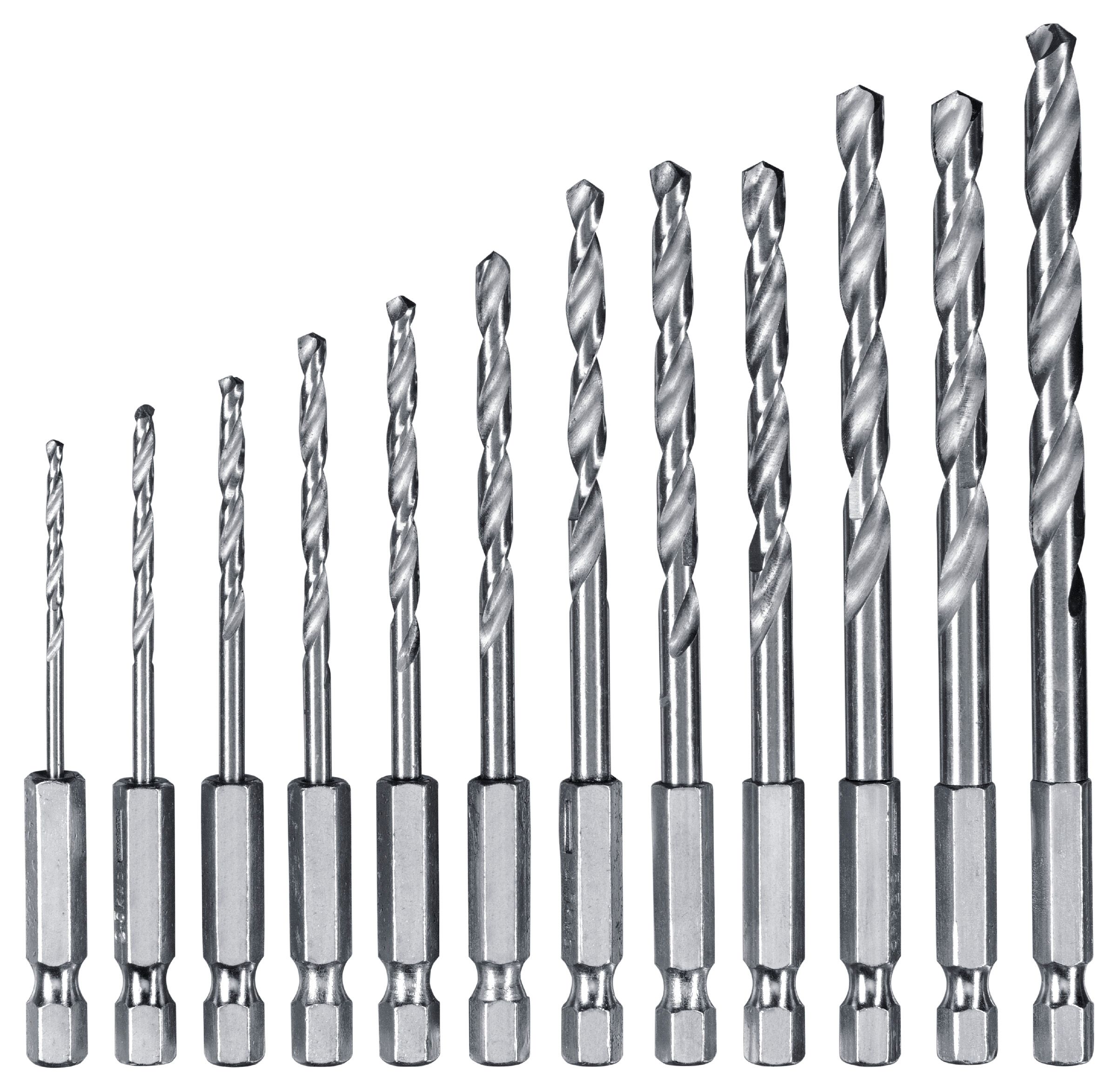 Einhell kwb 12 Piece HSS Metal Drill Bit Set