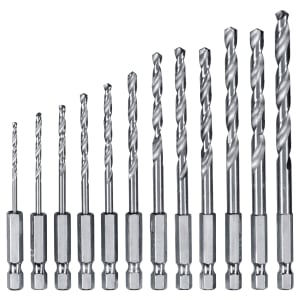 Einhell kwb 12 Piece HSS Metal Drill Bit Set