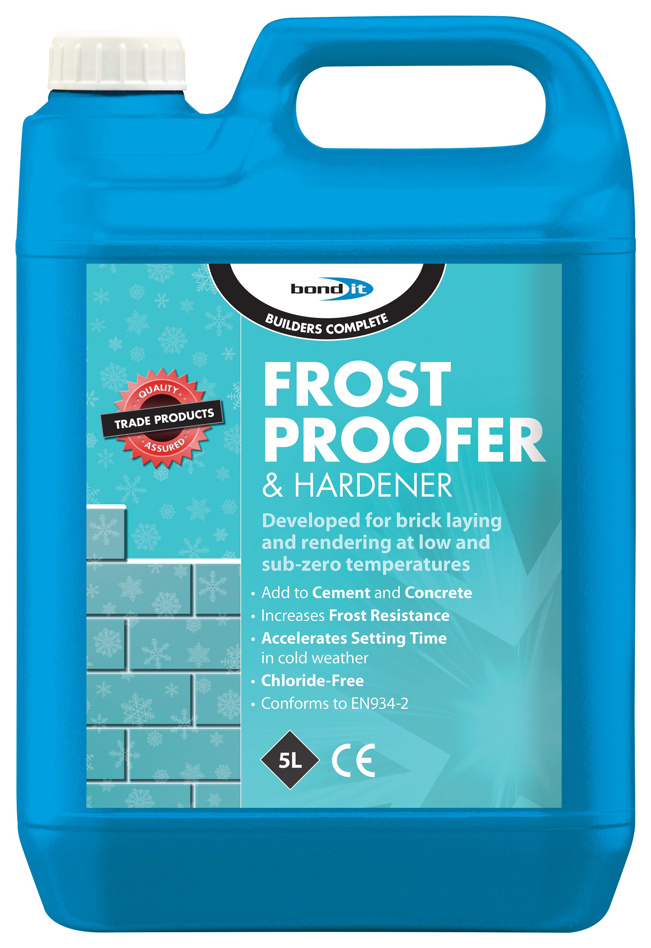 Bond It Frostproofer & Rapid Cement Hardener - 5L