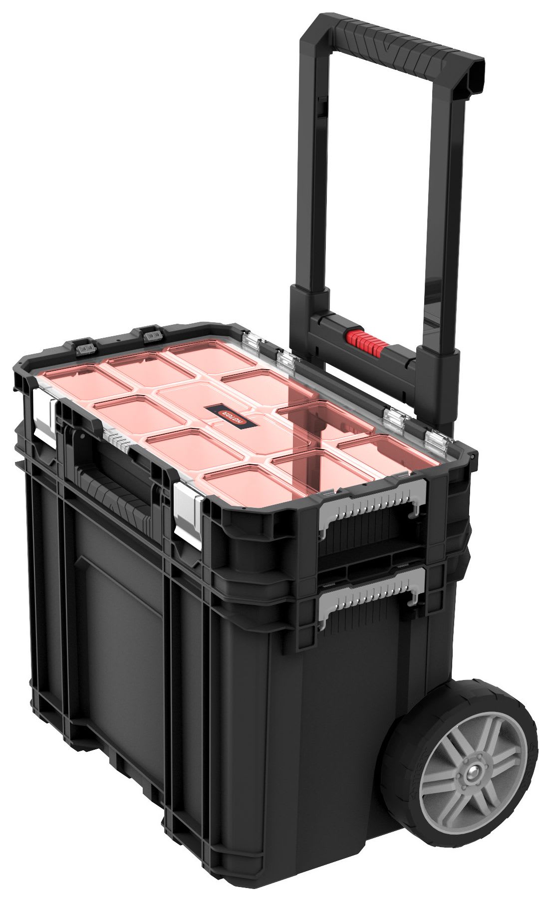 Keter Connect Storage Mobile Cart with Organiser