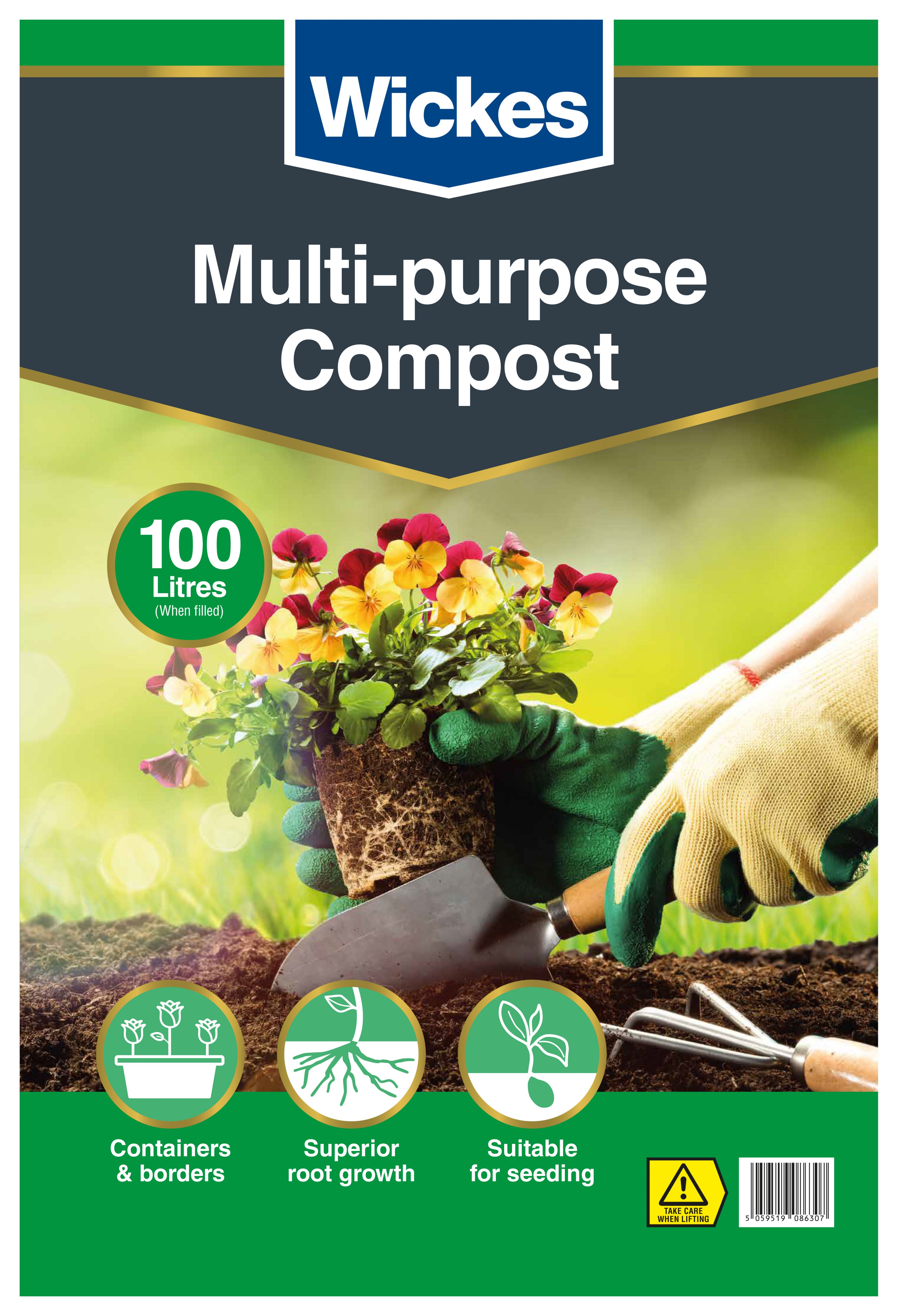 Image of Wickes Multi Purpose Compost - 100L