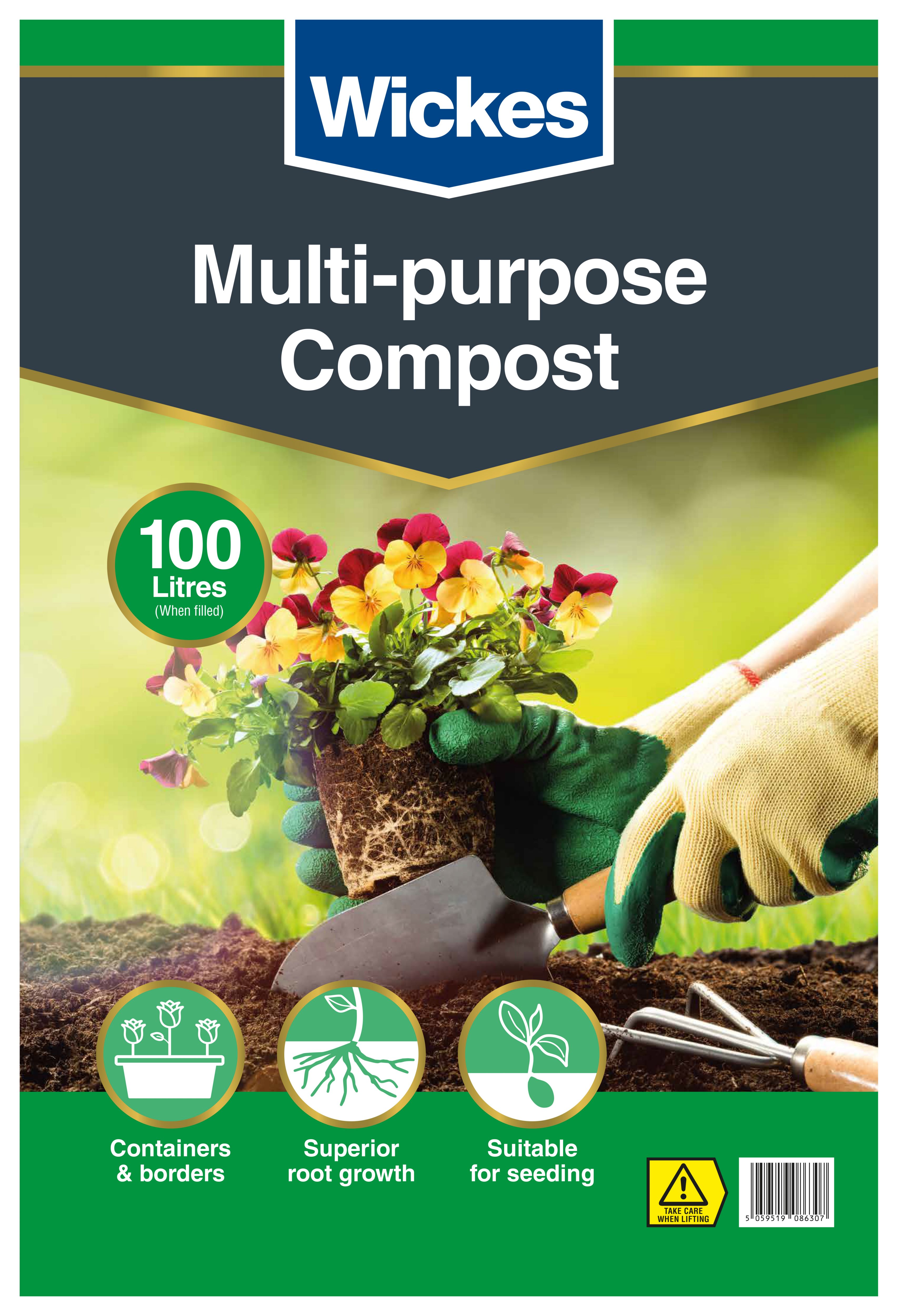 Wickes Multi Purpose Compost - 100L