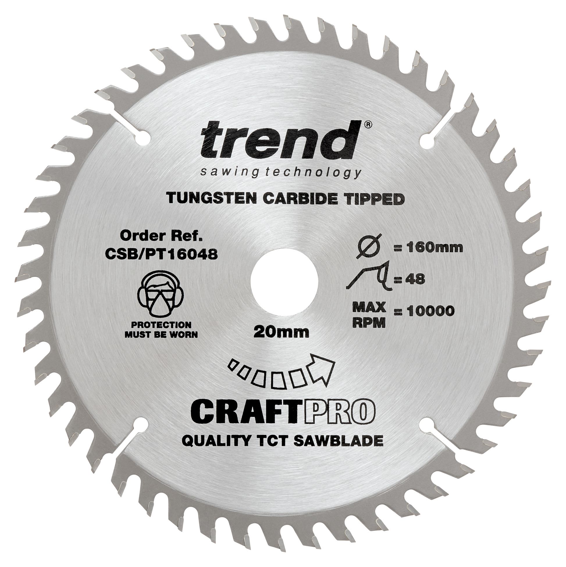 Trend CSB/16048 48 Teeth Fine Cut Craft Plunge