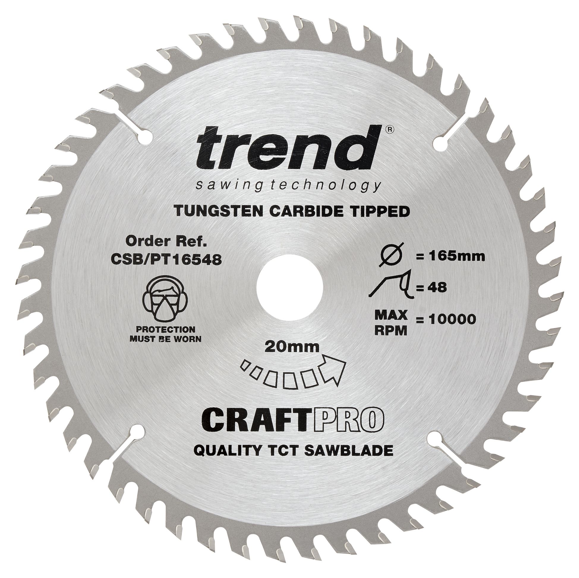 Trend CSB/PT16548 48 Teeth Extra Fine Finish Craft