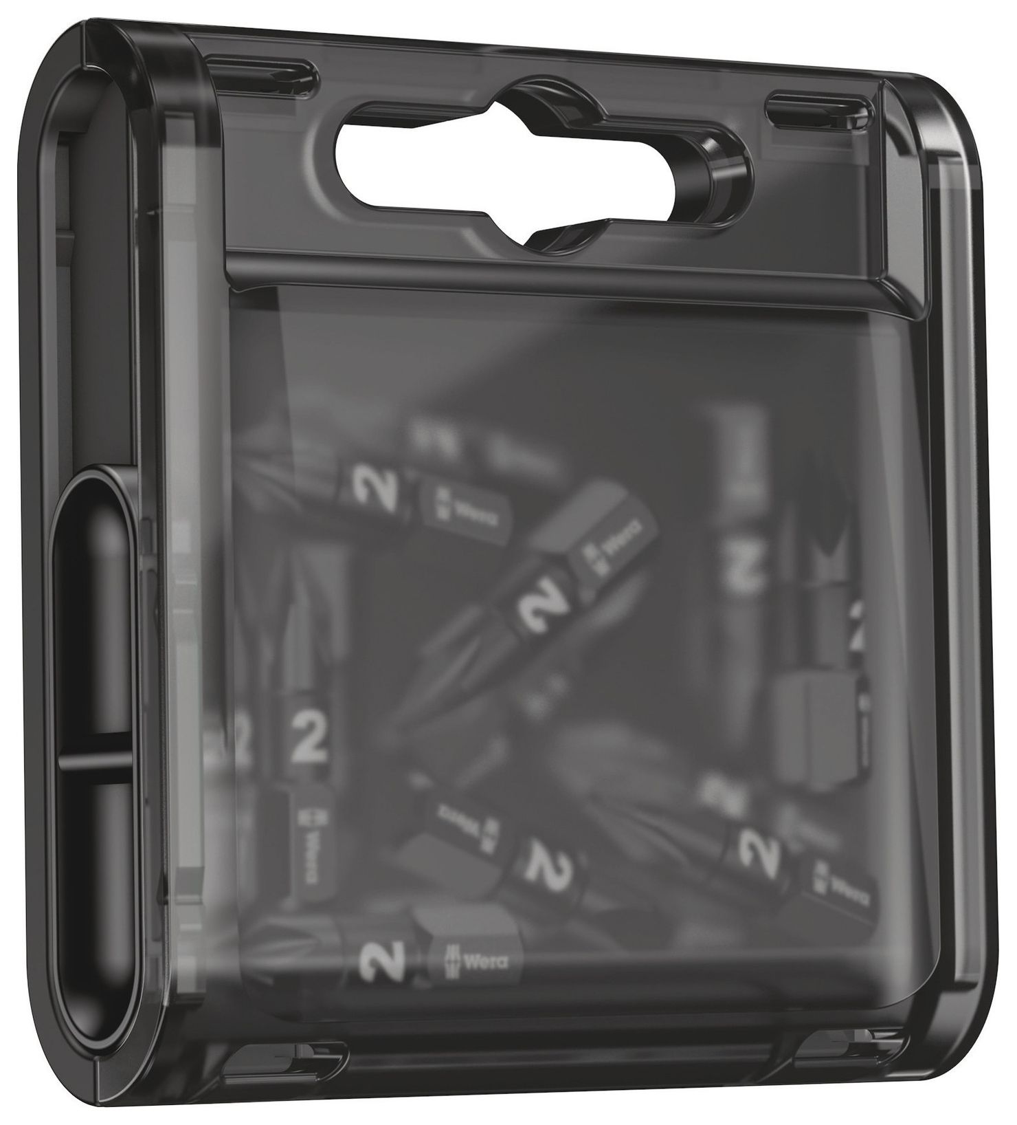 Wera Bit-Box 15 Impaktor TriTorsion Impact Bits with Anti Cam-Out Pozi Drive PZ2 - 2 x 25mm - Pack of 15