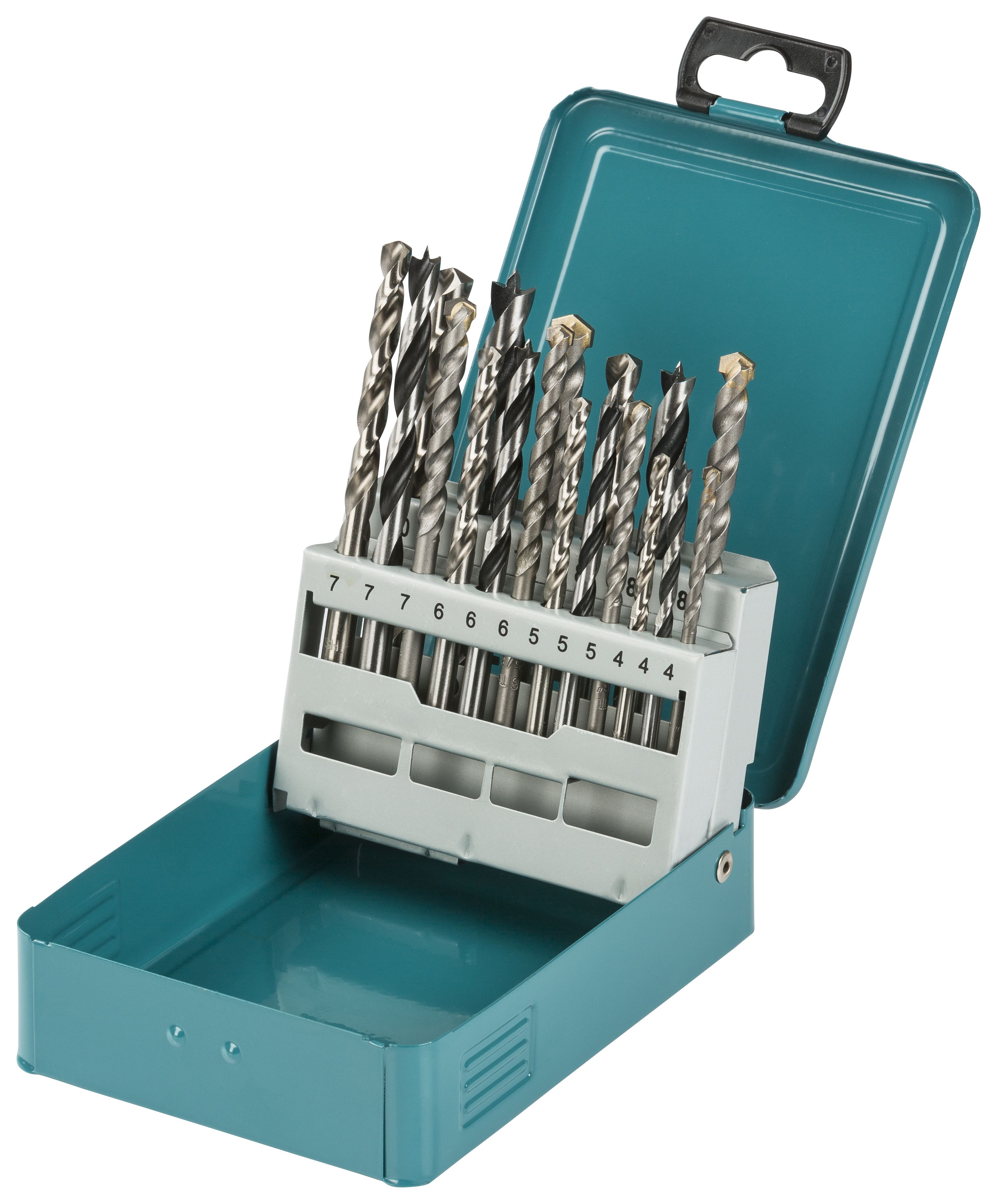 Image of Makita D-47173 18 Piece Mixed Drill Bit Set