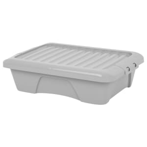 WhamHome Upcycled 22L Box & Lid - Soft Grey