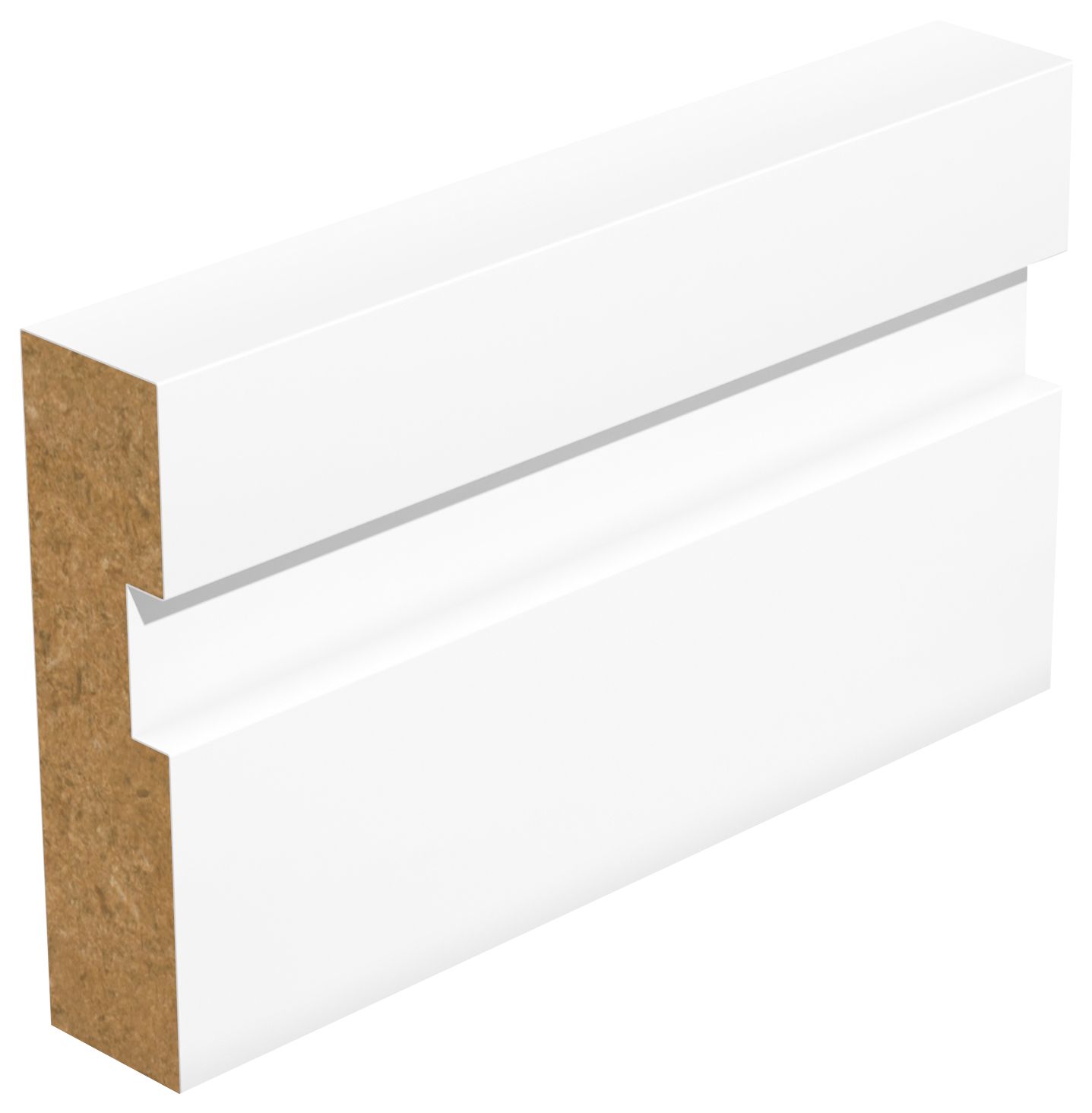 Image of Wickes Grooved Square Edge MDF Architrave - 18 x 69mm x 2100mm - Pack of 5