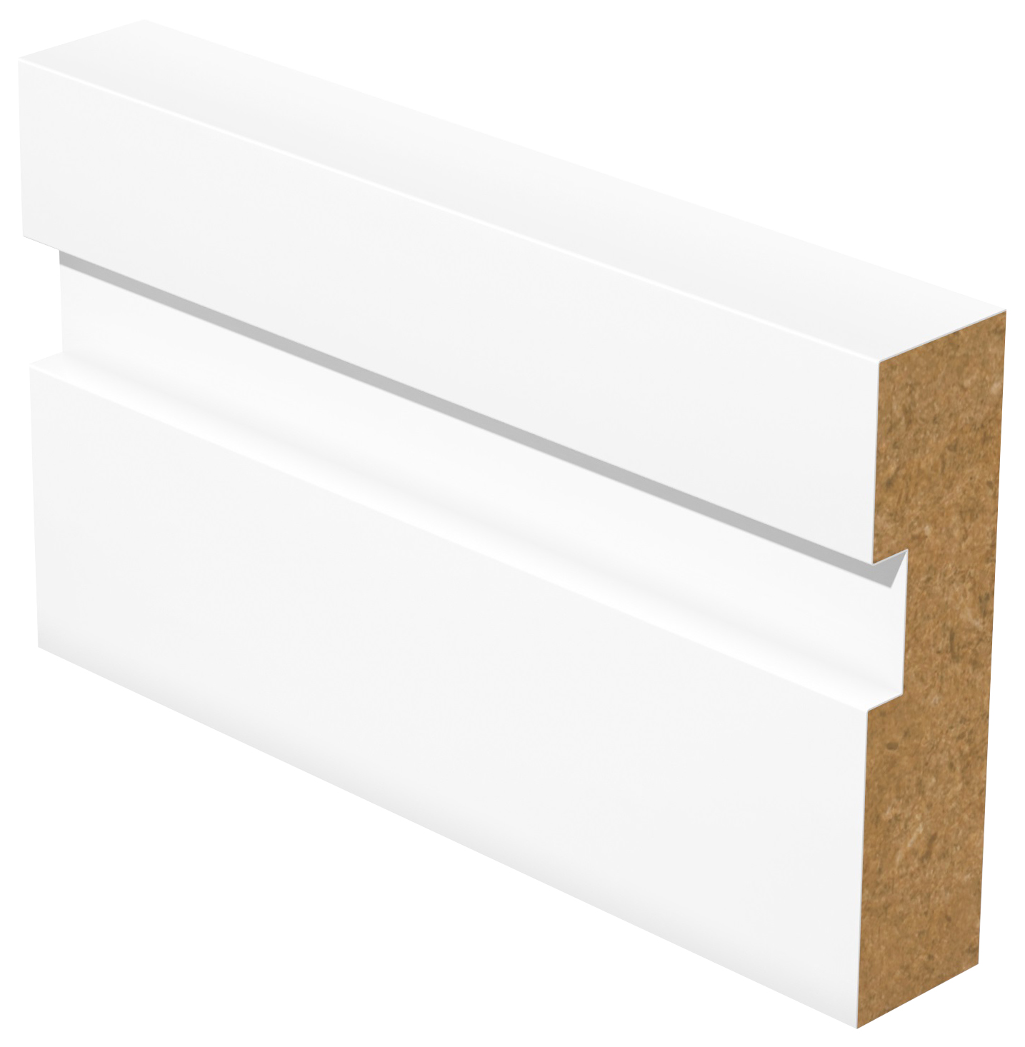 Image of Wickes Grooved Square Edge MDF Architrave - 18 x 69mm x 2100mm - Pack of 5