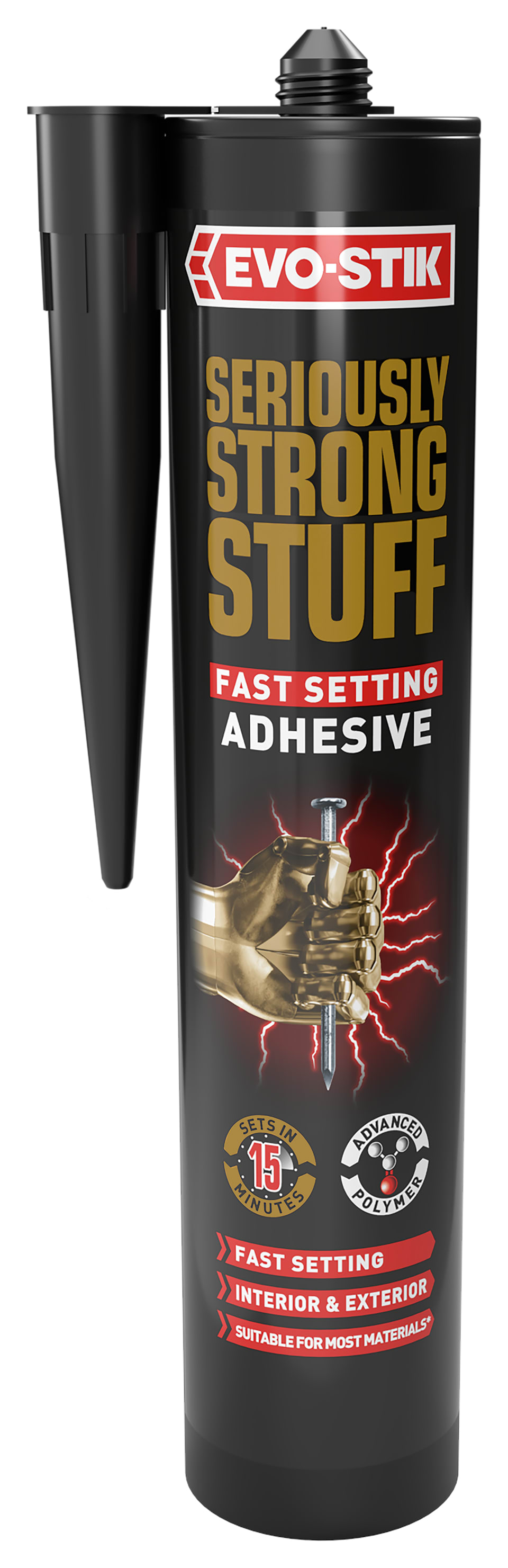 EVOSTIK Seriously Strong Stuff Fast Setting Adhesive 290ml Wickes