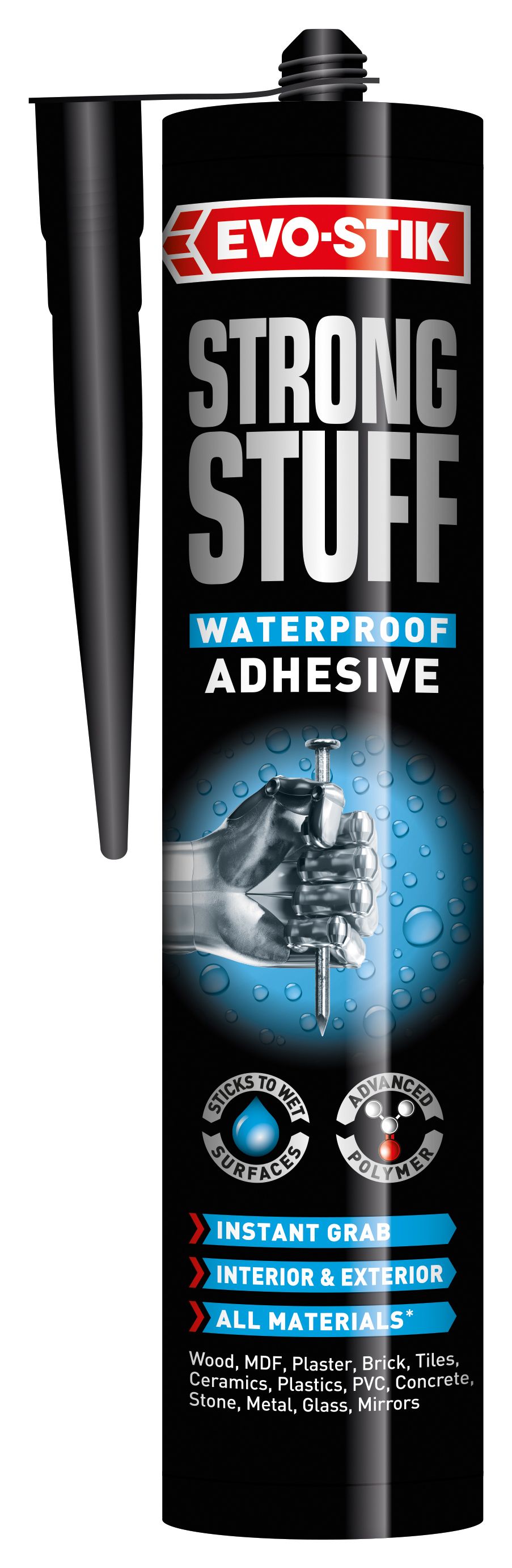 Image of EVO-STIK Seriously Strong Stuff Waterproof Adhesive - 290ml