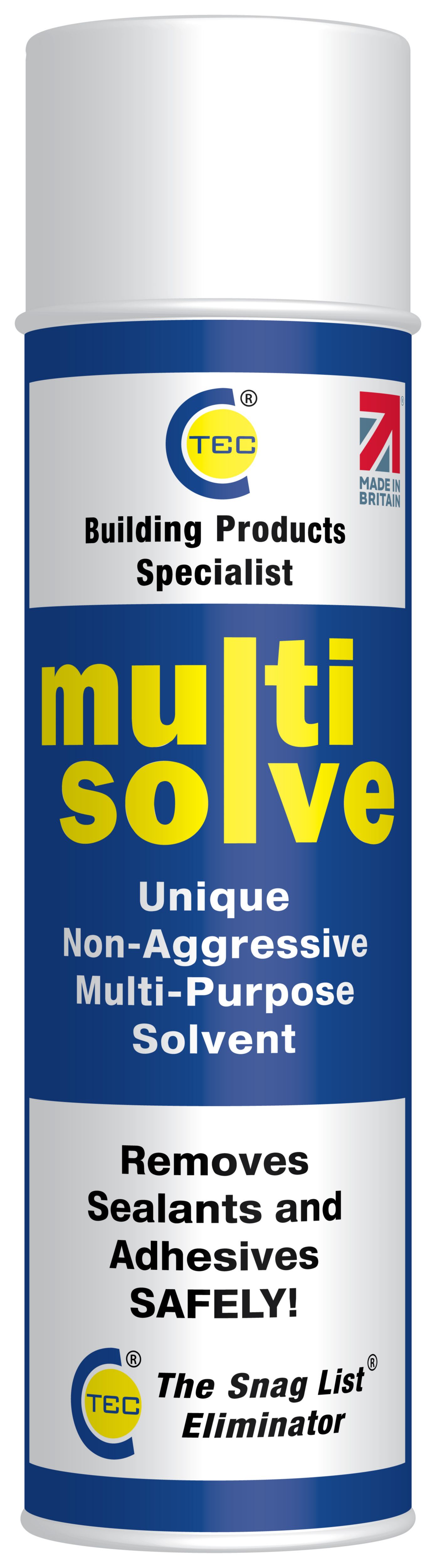 CTec Multisolve NonAggressive MultiPurpose Solvent 500ml Wickes
