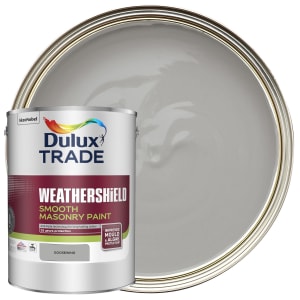 Dulux Trade Weathershield Smooth Masonry Paint - Goosewing 5L