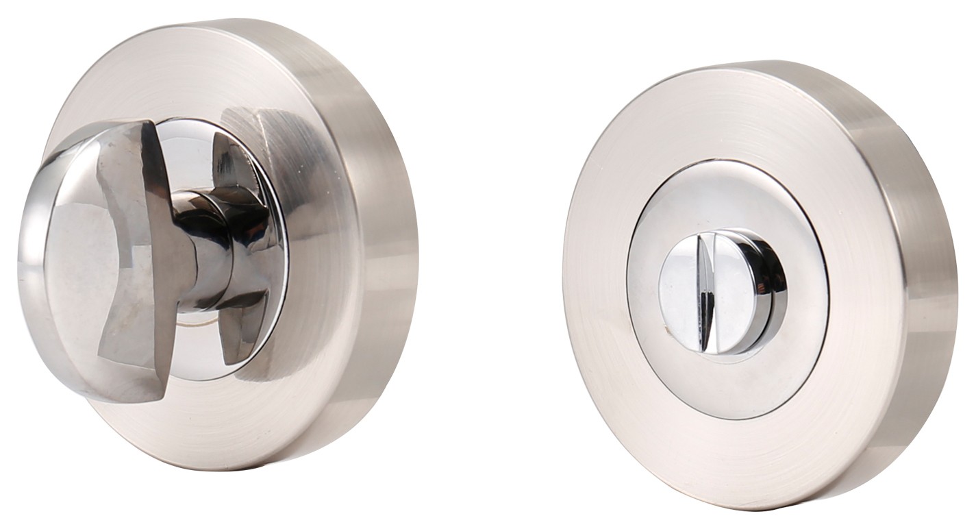 Wickes Dual Tone Thumbturn & Release Lock - 56mm