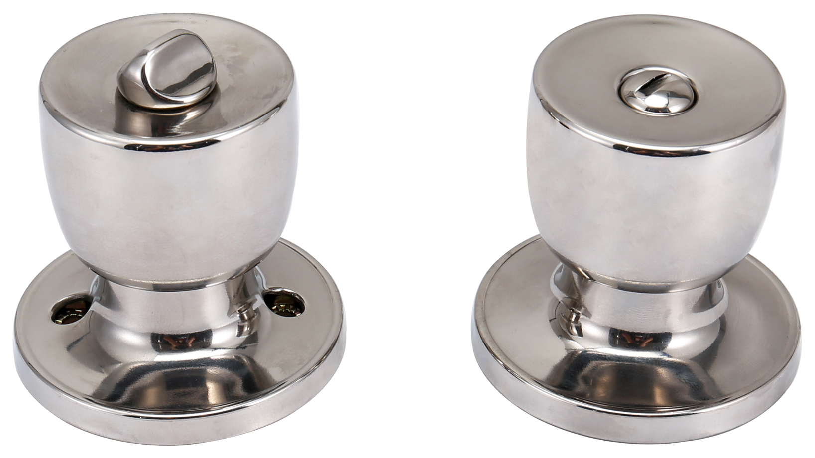 Image of Privacy Door Knob Chrome - 1 Pair