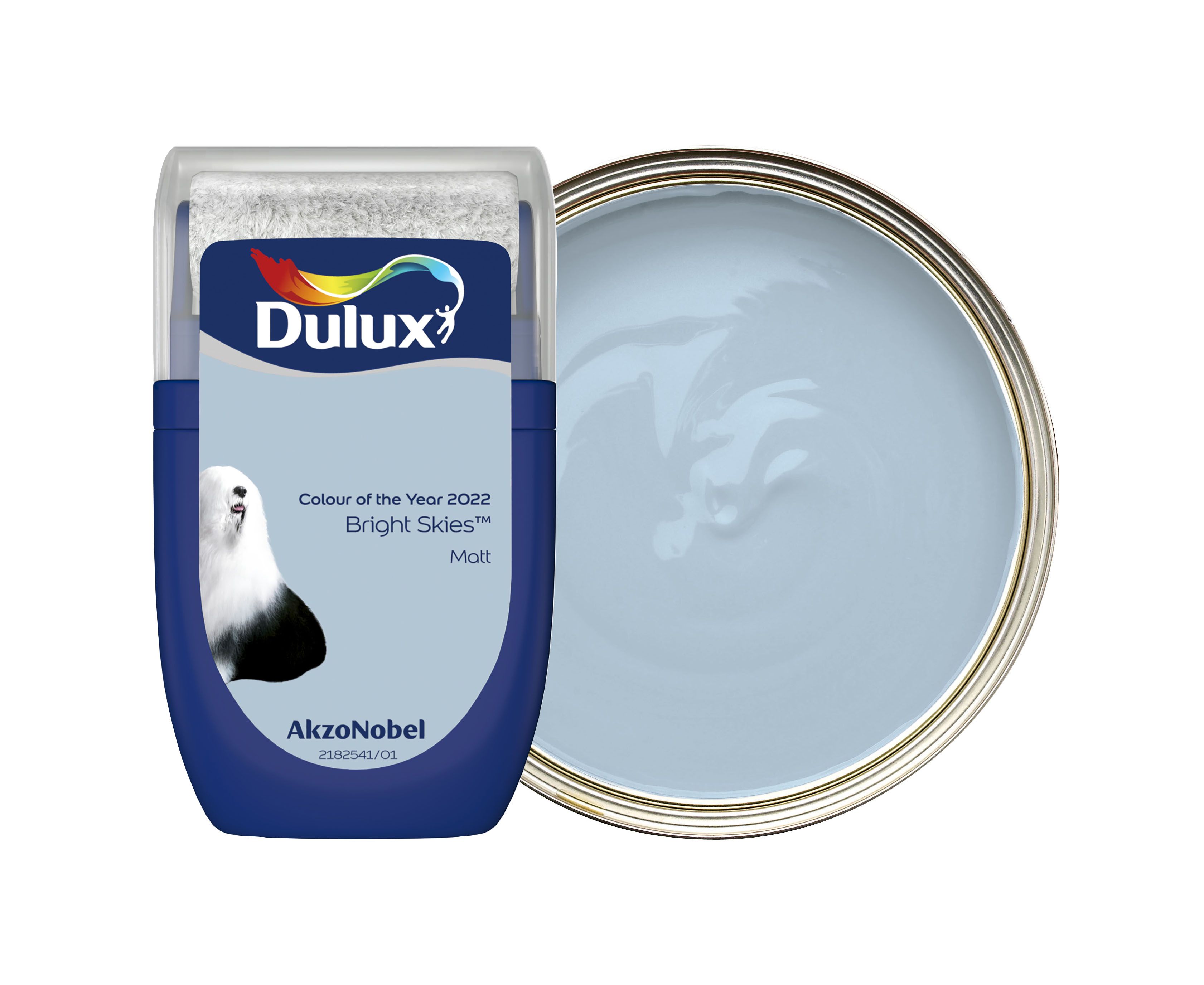 Dulux Matt Emulsion Paint - Bright Skies - Tester Pot - 30ml