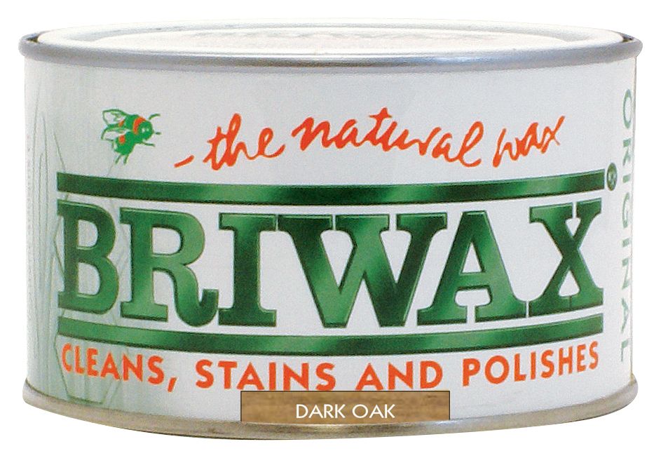 Image of Briwax Original Beeswax - Dark Oak - 400g