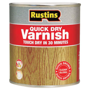 Rustins Quick Dry Varnish - Clear Gloss - 1L