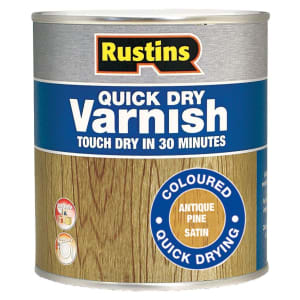 Rustins Quick Dry Varnish - Antique Pine - 500ml