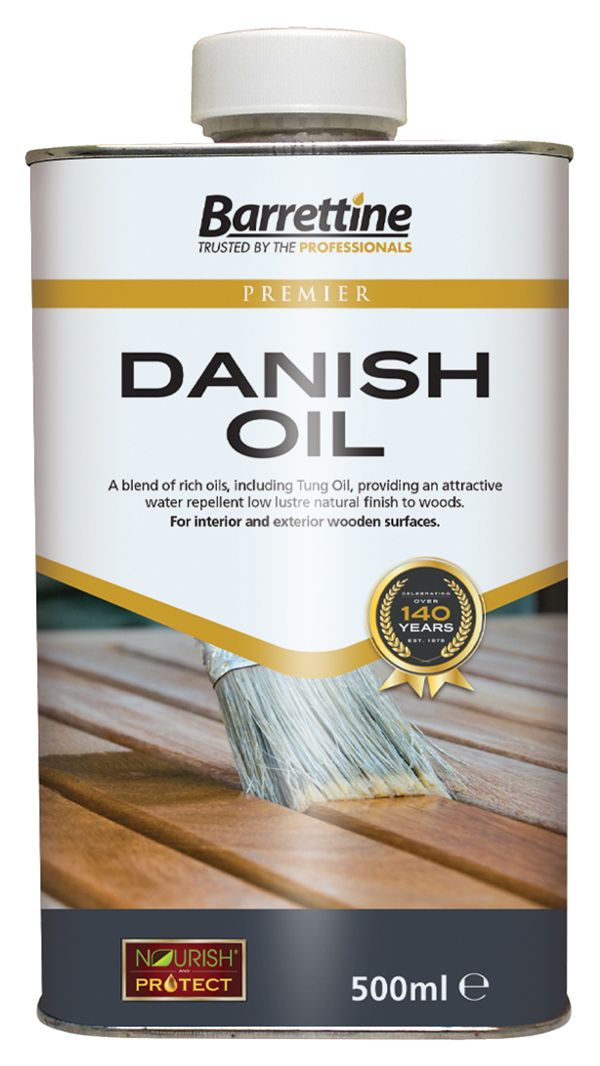 Barrettine Danish Oil - 500ml