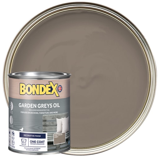 Bondex Garden Greys Furniture Oil - Driftwood Grey