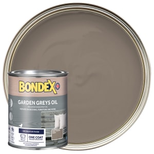 Bondex Garden Greys Furniture Oil - Driftwood Grey - 0.75L